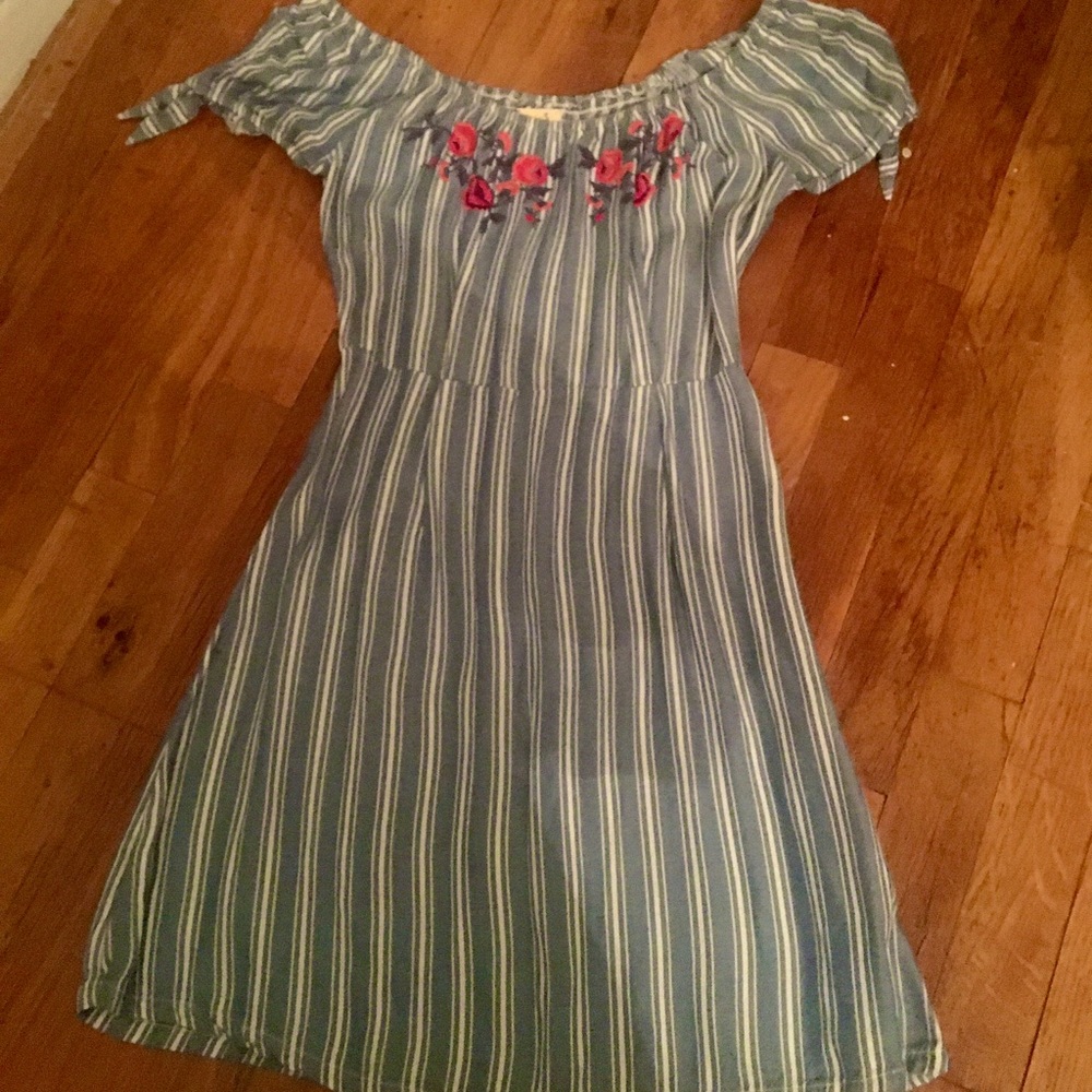 Off-the-shoulder dress